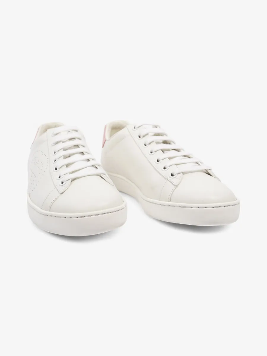 Ace Interlocking G Sneakers White / Pink Leather EU 37 UK 4