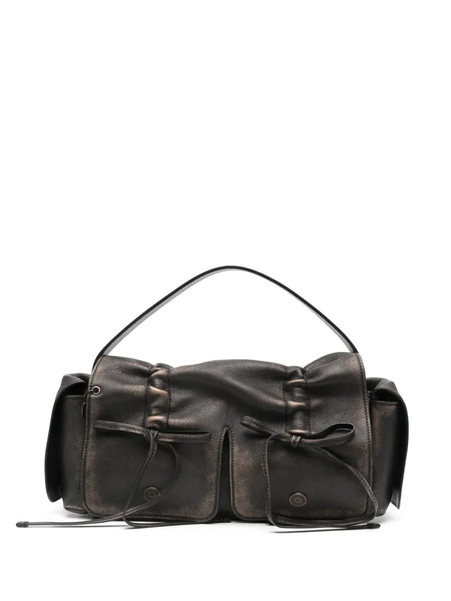 Acne Studios    Acne Studios Leather Multipocket Handbag