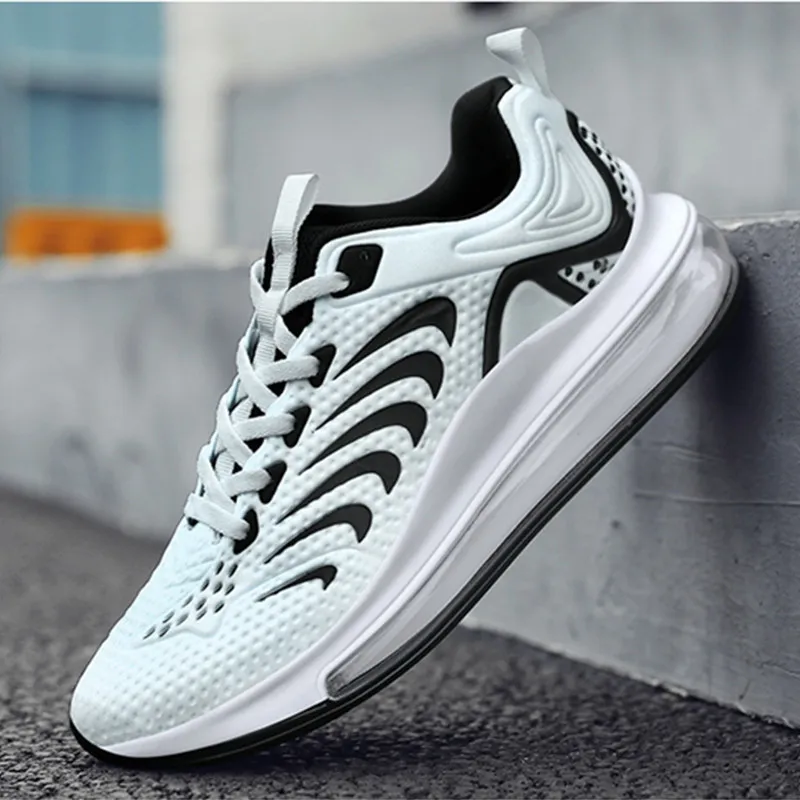 Air Cushion Running Casual Sports New Breathable Platform Men's Sneakers.