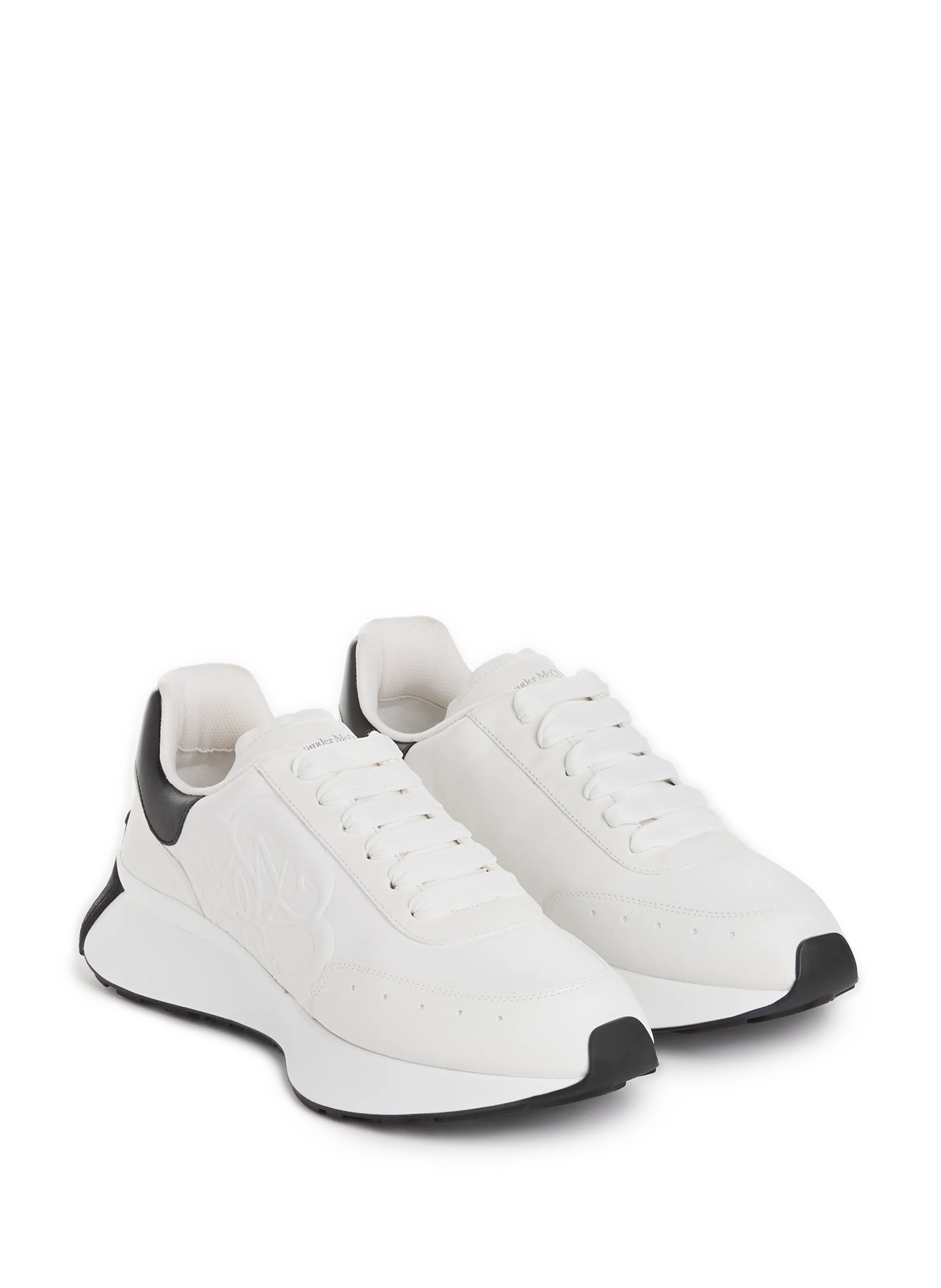 Alexander mcqueen  Sprint Runner leather sneakers  - White