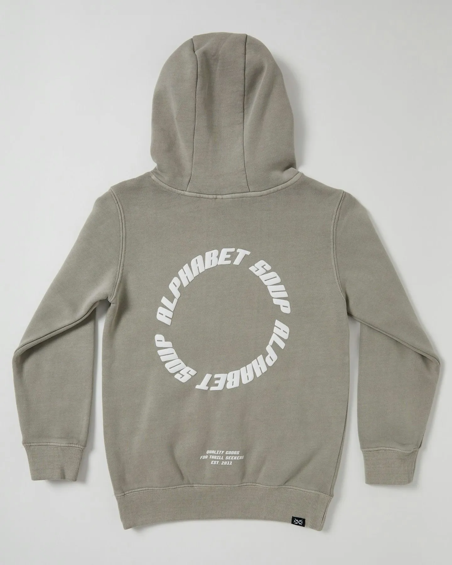 Alphabet Soup Teen San Clemente Hoodie - Concrete | SurfStitch