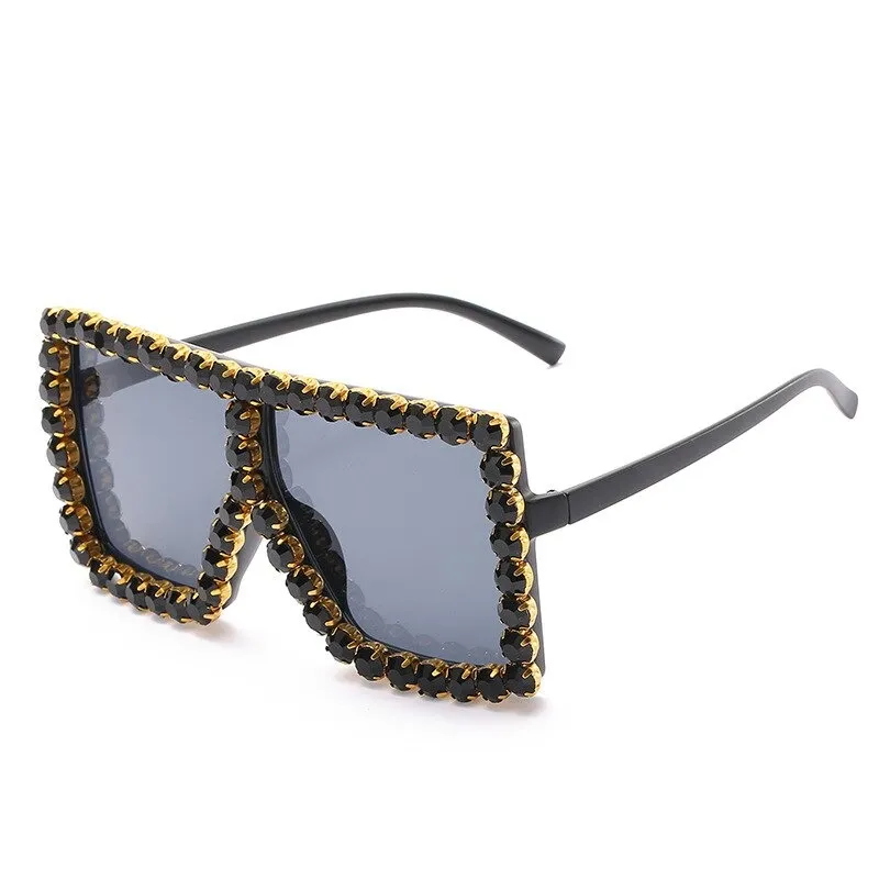 Alternative Style Women's Sunglasses / Vintage Sexy Females Sunglasses / Cool Rhinestones Sunglasses