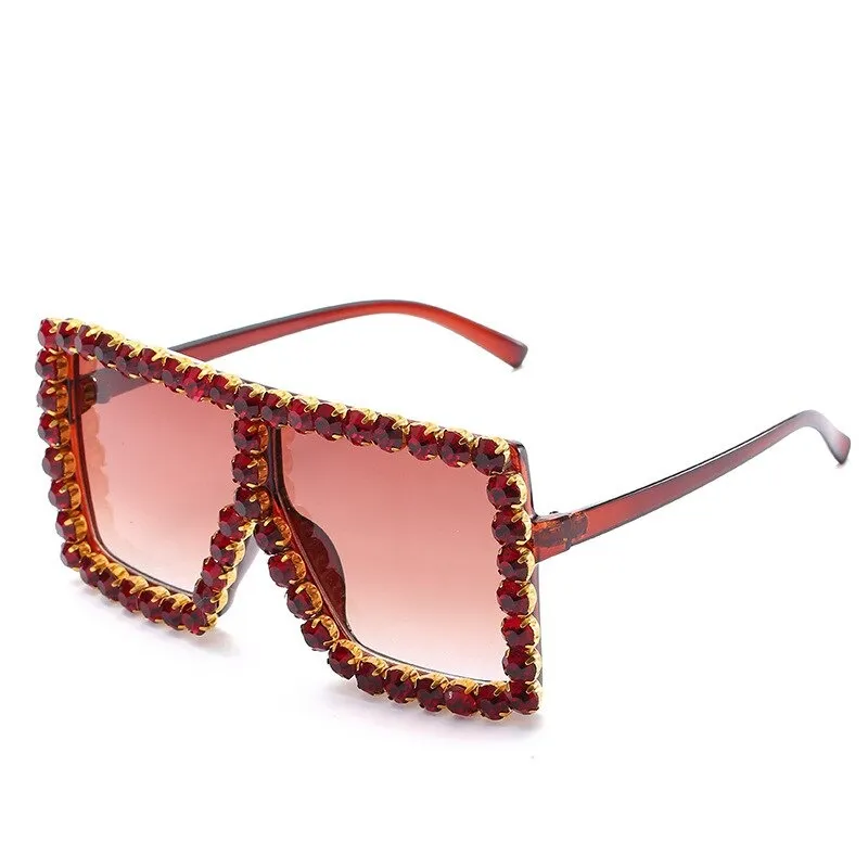 Alternative Style Women's Sunglasses / Vintage Sexy Females Sunglasses / Cool Rhinestones Sunglasses