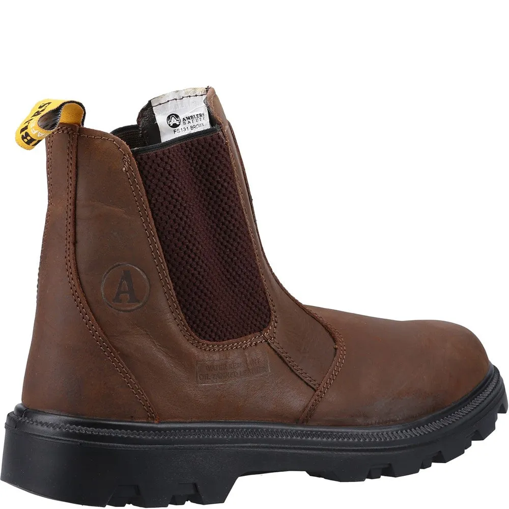 Amblers Safety FS131 Water Resistant Pull on Safety Dealer Boot