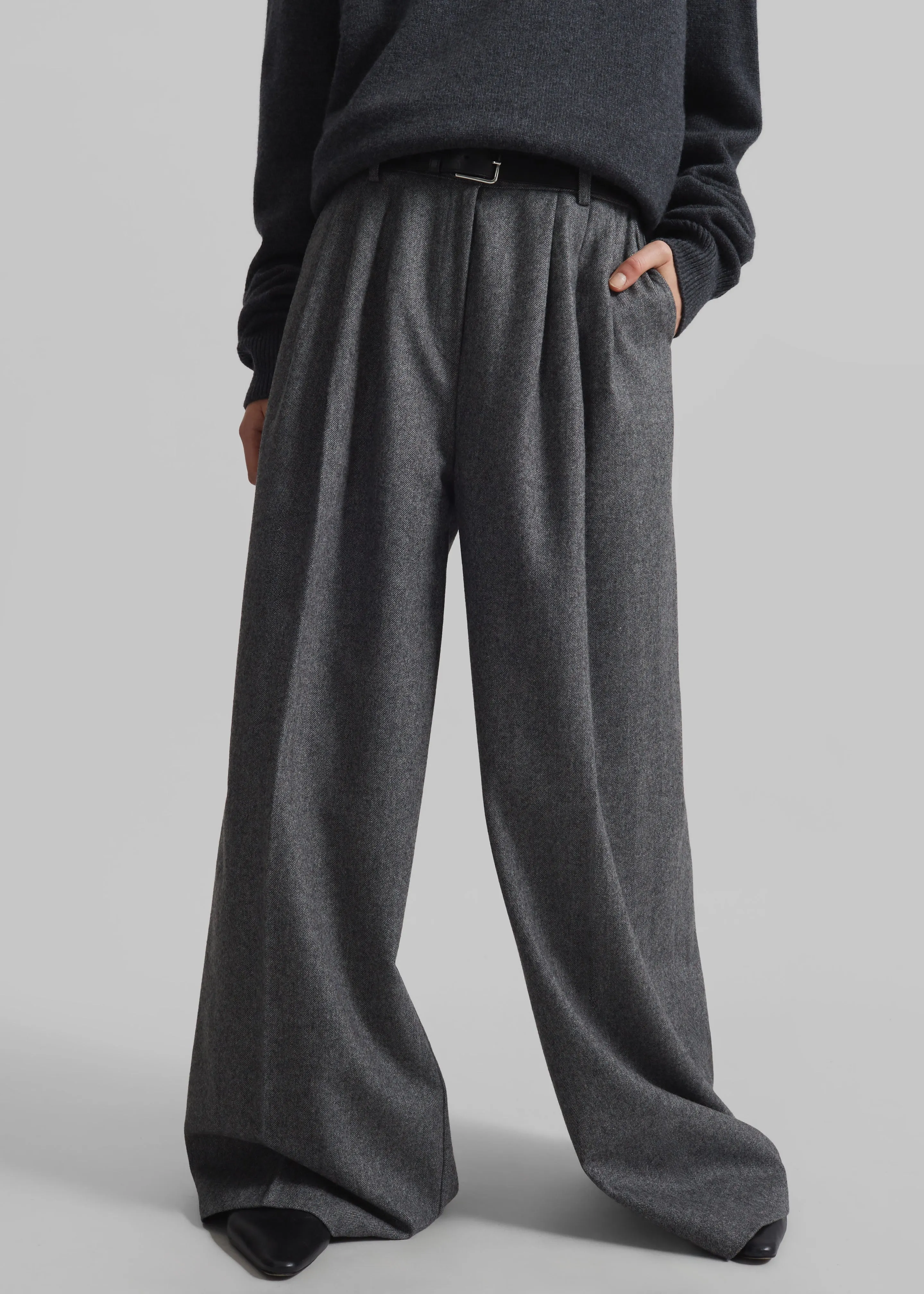 Aminah Trousers - Grey