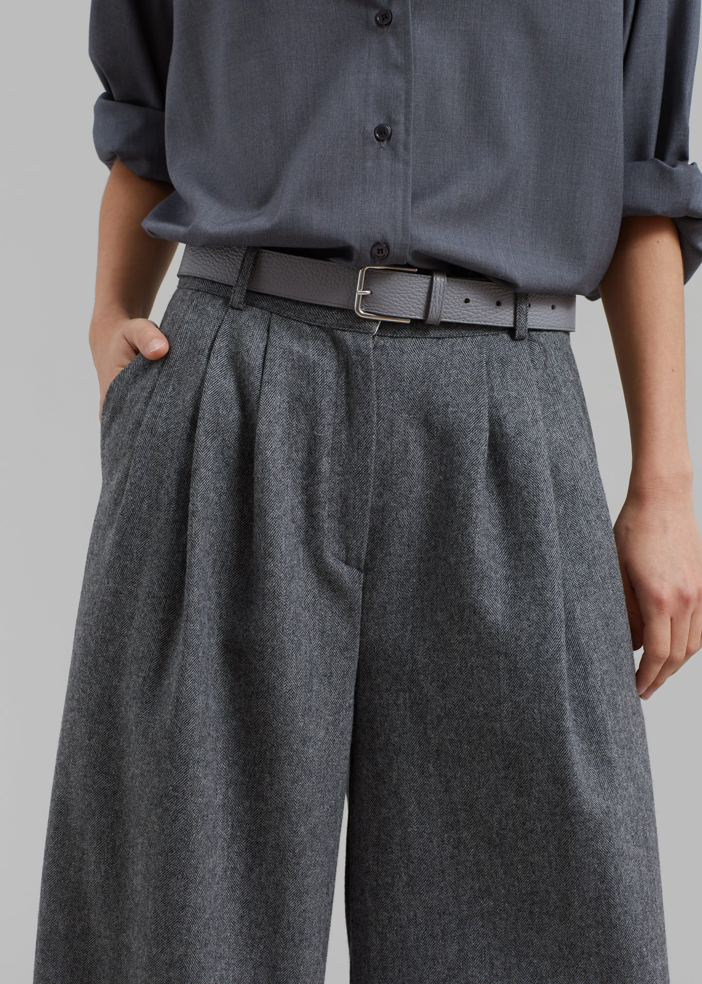 Aminah Trousers - Grey