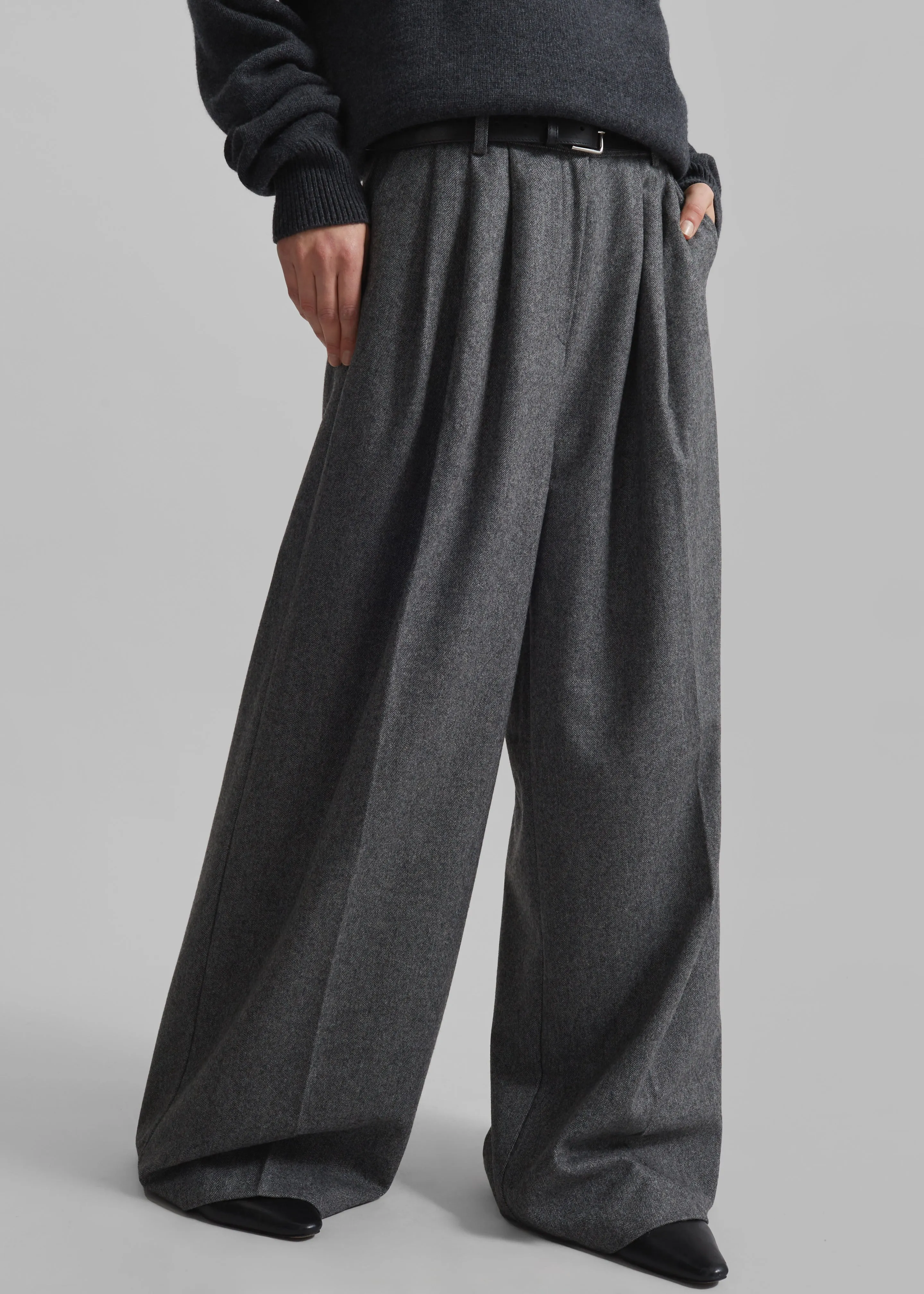 Aminah Trousers - Grey