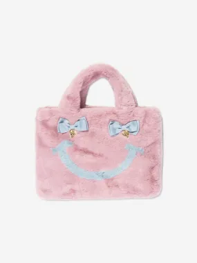 Angels Face Girls Smile Handbag in Pink