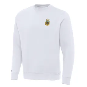 Antigua Argentina National Team White Victory Pullover Sweatshirt