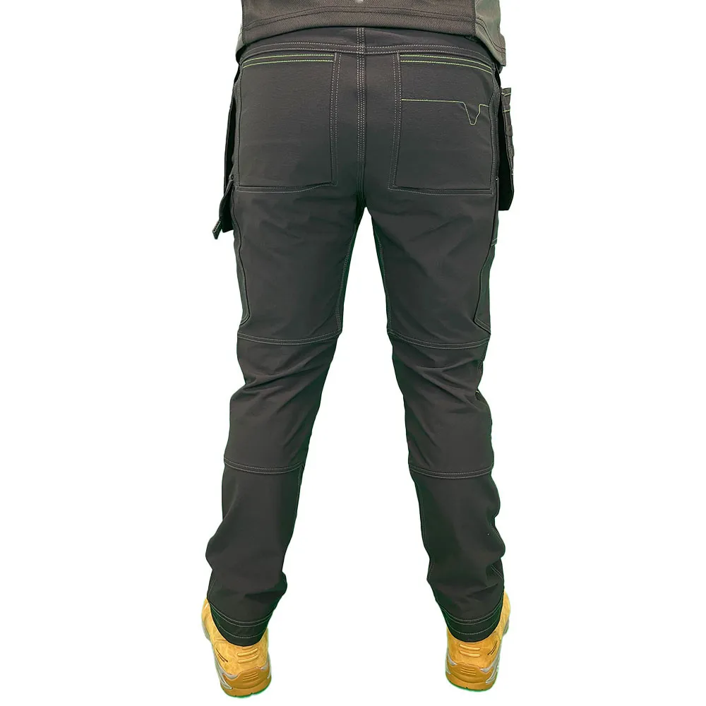 Apache Calgary Holster Work Trousers - Extreme 4x Stretch - Slim Fit - Black 32w Regular Leg