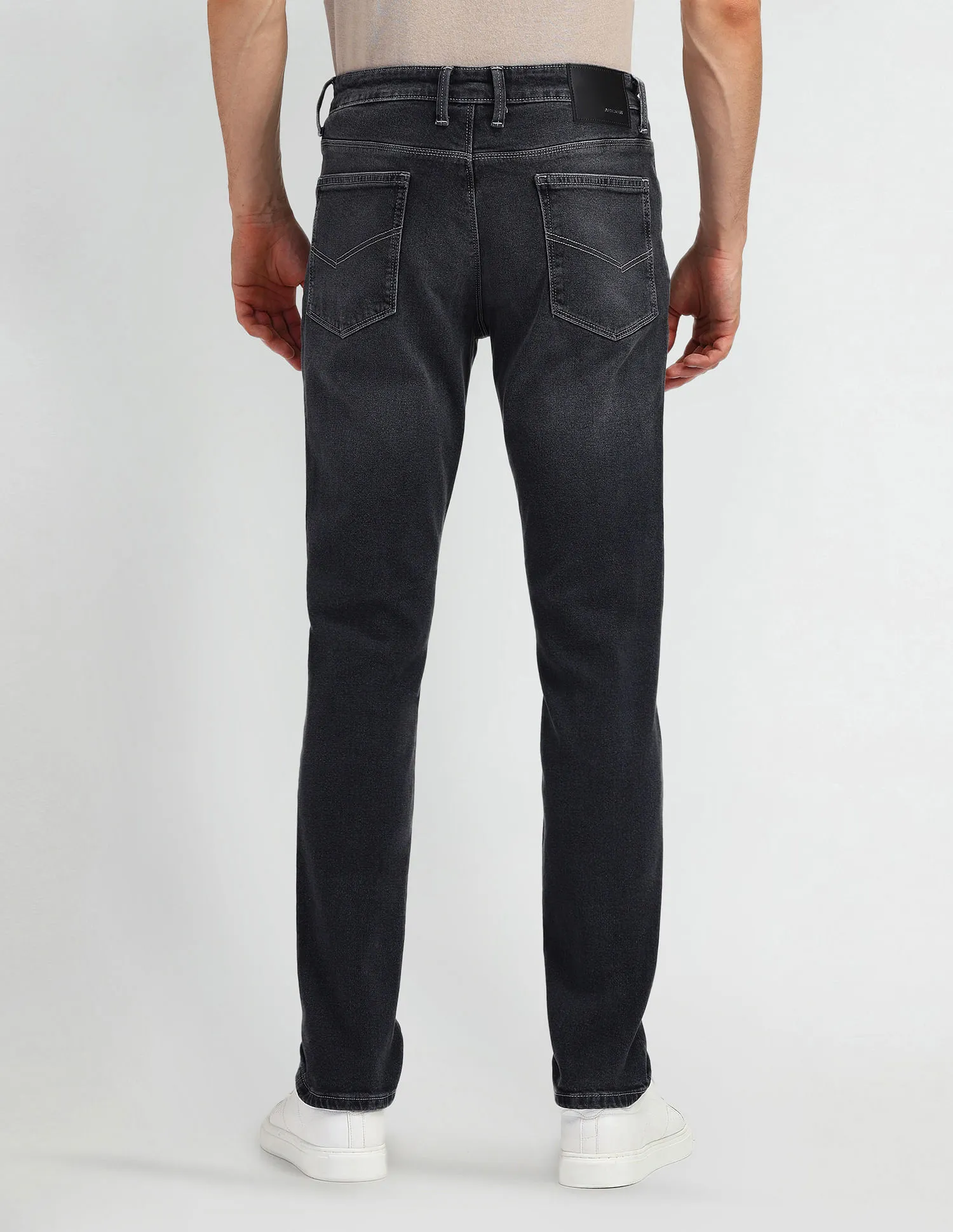 Arrow Sport Mid Rise Jameson Slim Fit Jeans