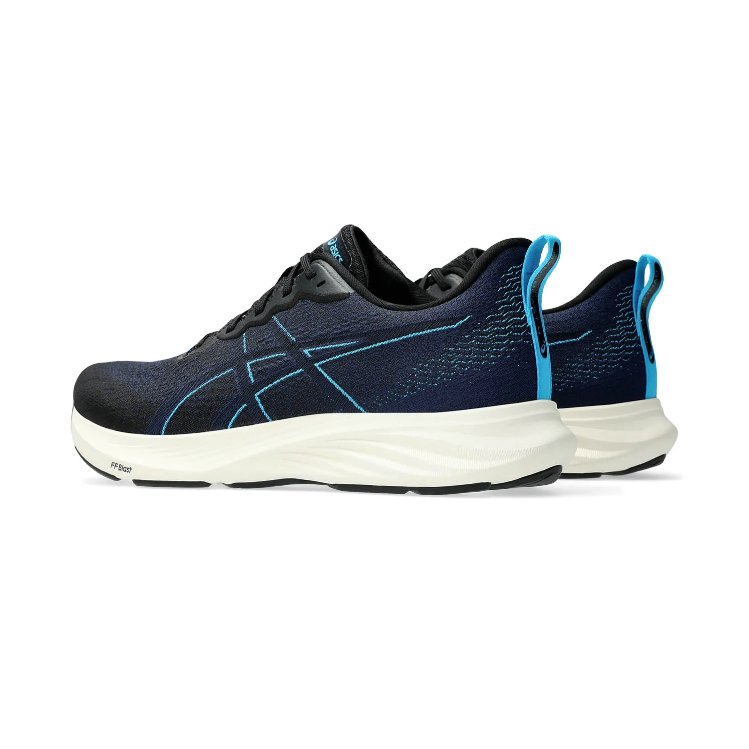 Asics Dynablast 4  Black/Blue Expanse