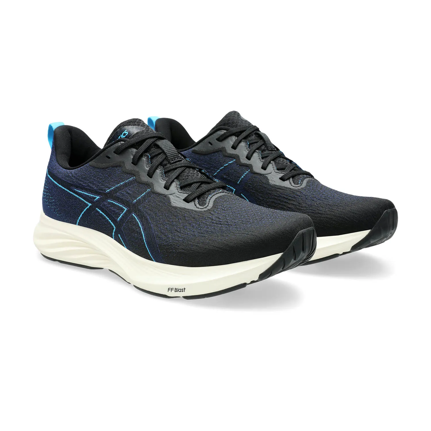 Asics Dynablast 4  Black/Blue Expanse