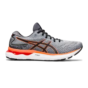 Asics Gel Nimbus 24 - Sheet Rock - Shocking Orange