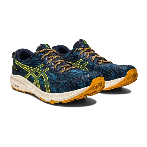 Asics Men's Fuji Lite 3 Running Shoe Ink Teal/Golden Yellow