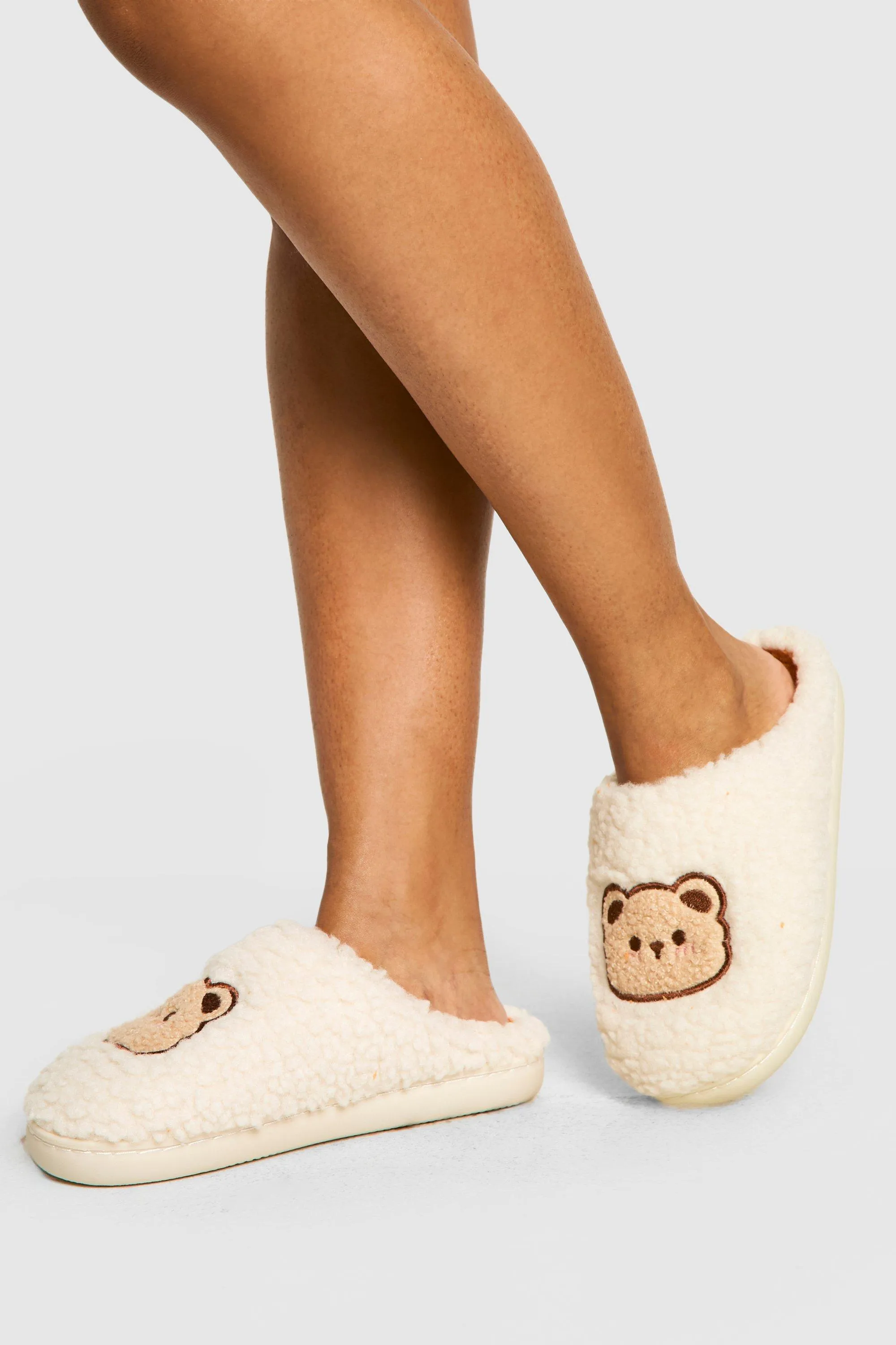 Bear Face Mule Slipper