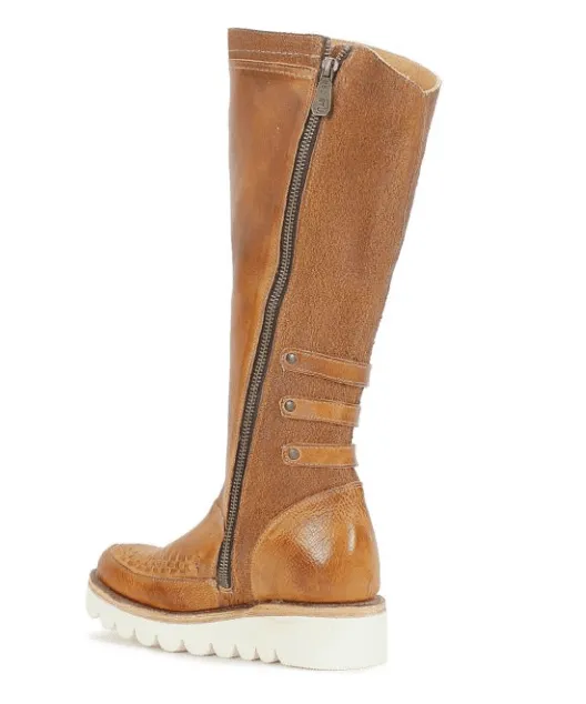 Bed Stu Women's Yoko Pecan MM DD Leather Boot F393125-PCMMDD