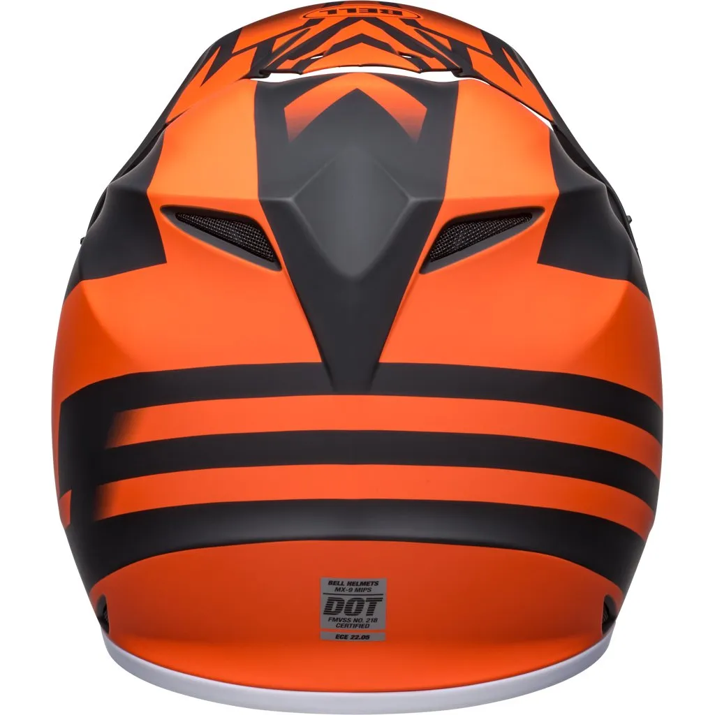 Bell - MX-9 Mips Disrupt Black/Orange Helmet