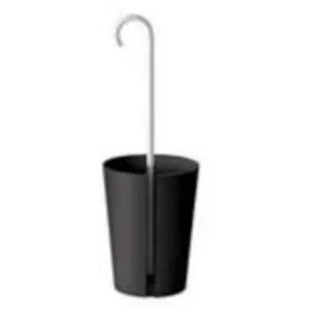 Bincan Umbrella Stand Black W/White Handle