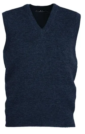 Bizcollection WV6007 Vest - Men - Woolmix - Navy - S