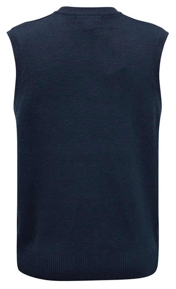 Bizcollection WV6007 Vest - Men - Woolmix - Navy - S