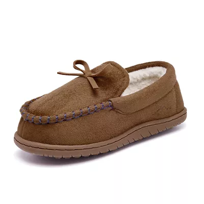 Blue Mountain Boy's Moccasin Slipper