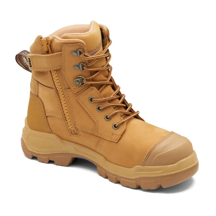 Blundstone 9060 Rotoflex Safety Boot Rubber Wheat