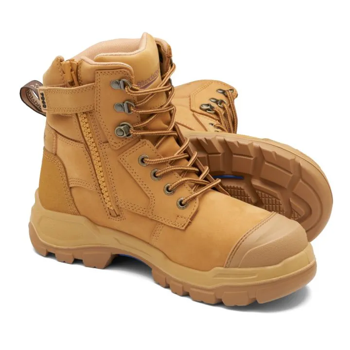 Blundstone 9060 Rotoflex Safety Boot Rubber Wheat