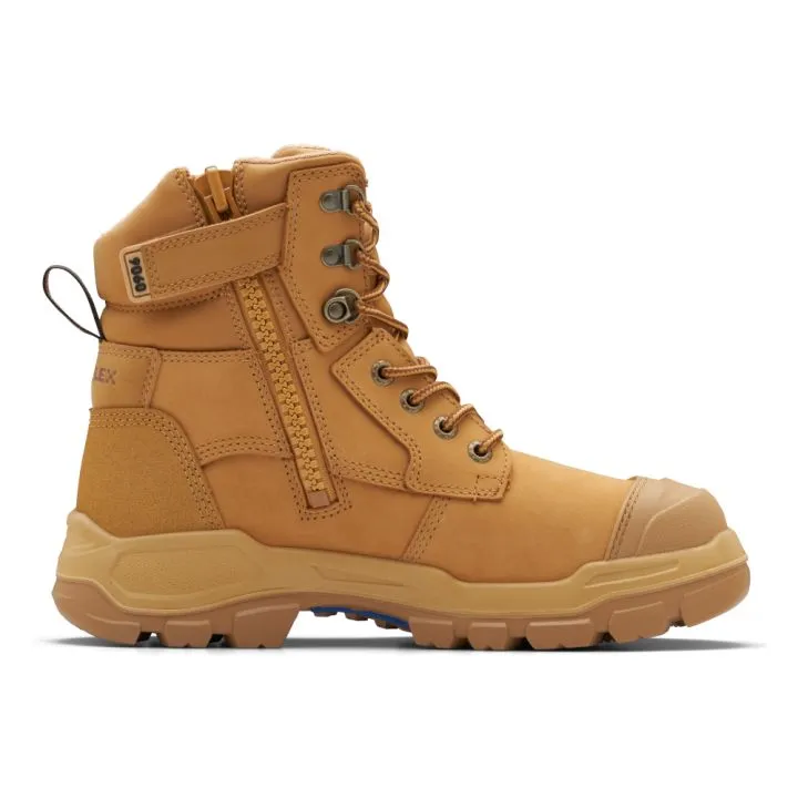 Blundstone 9060 Rotoflex Safety Boot Rubber Wheat