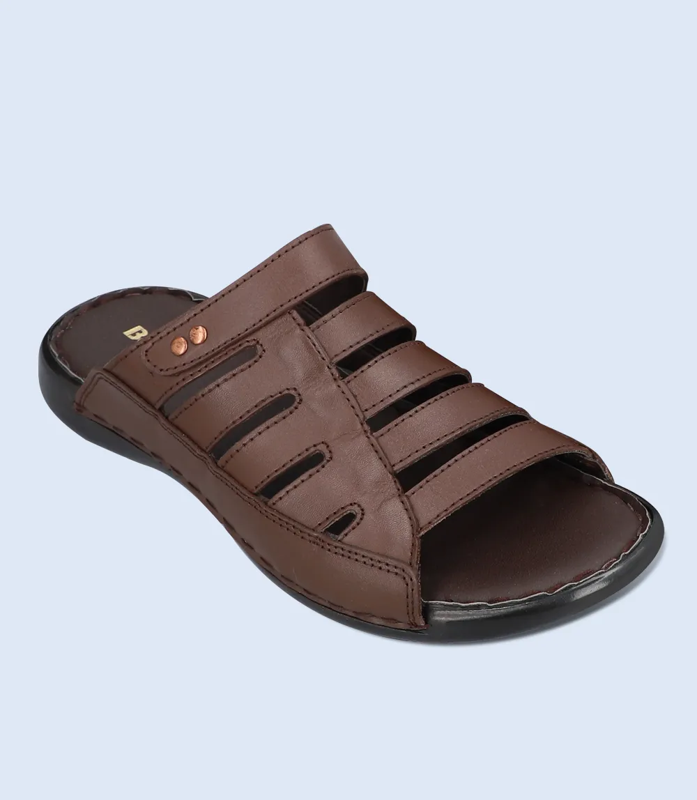 BM5669-COFFEE-Men Slipper