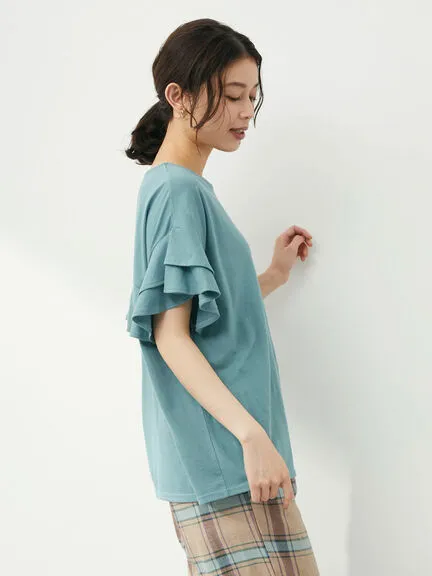 Bobo Tokyo Lavega Two-tier ruffle cut pullover