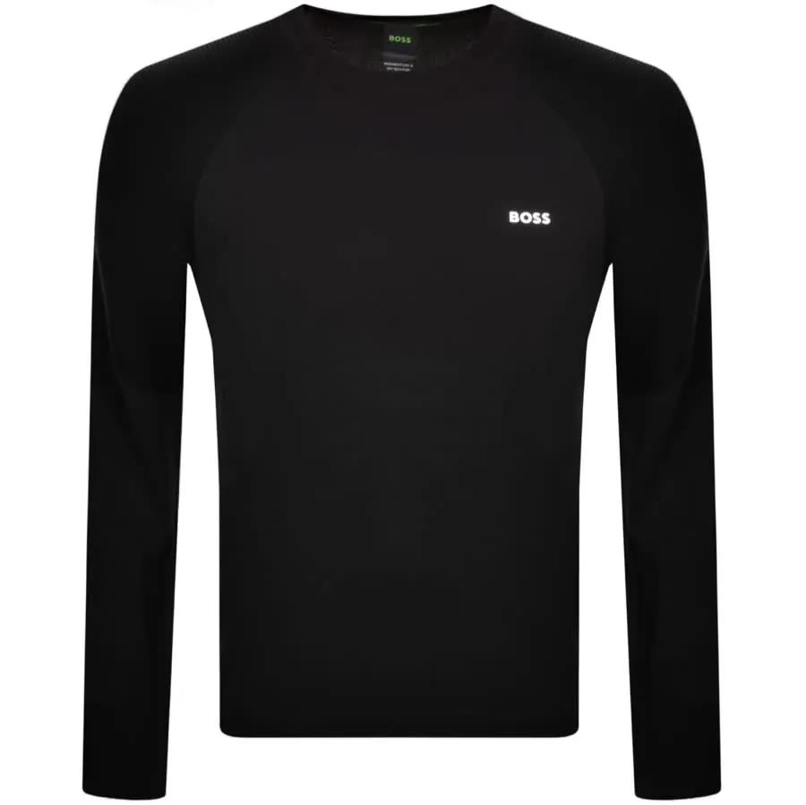 BOSS Momentum X Knit Jumper Black