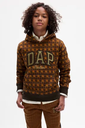 Brown Dapper Dan Kids Logo Hoodie (4-13yrs)