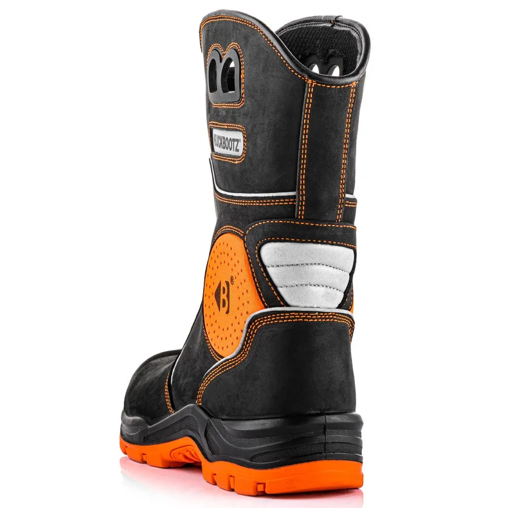 Buckler Boots Buckz Viz 5 BVIZ5 Safety Rigger Boot - Orange / Black Size 9