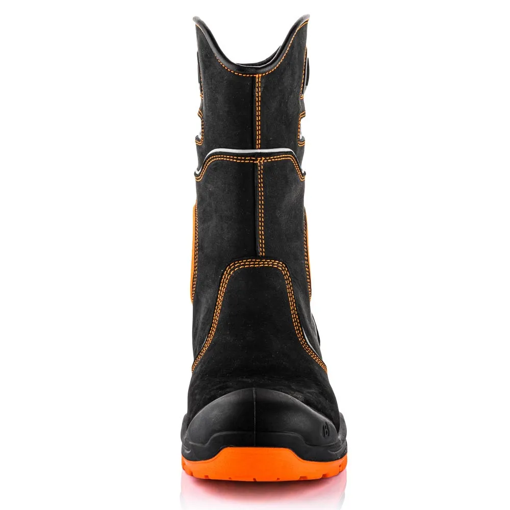 Buckler Boots Buckz Viz 5 BVIZ5 Safety Rigger Boot - Orange / Black Size 9