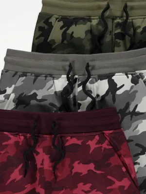 Camouflage Joggers 3 Pack | Kids | George at ASDA