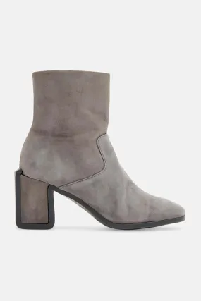 Carly Ankle Boot - Grey Suede