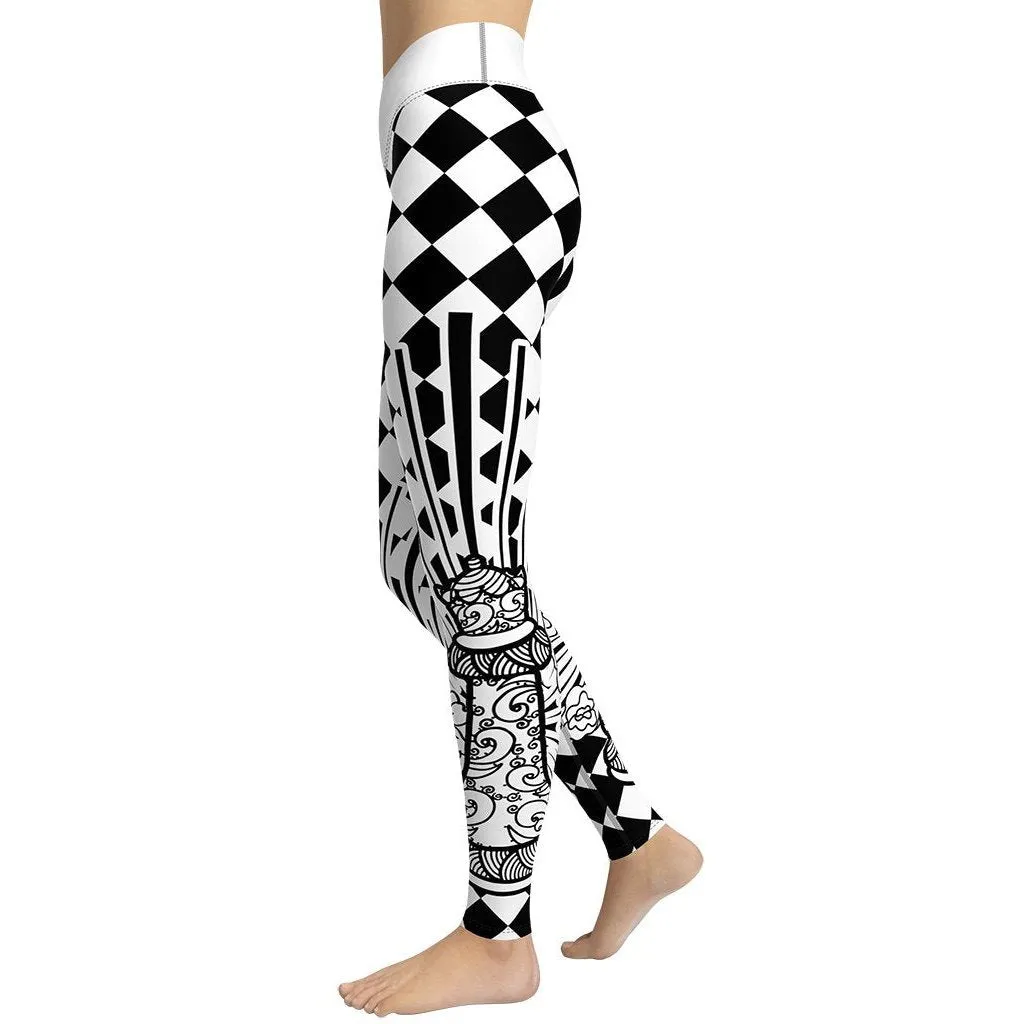 Chess Love Yoga Leggings