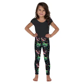 Christmas Lights & Cats Kid's Leggings