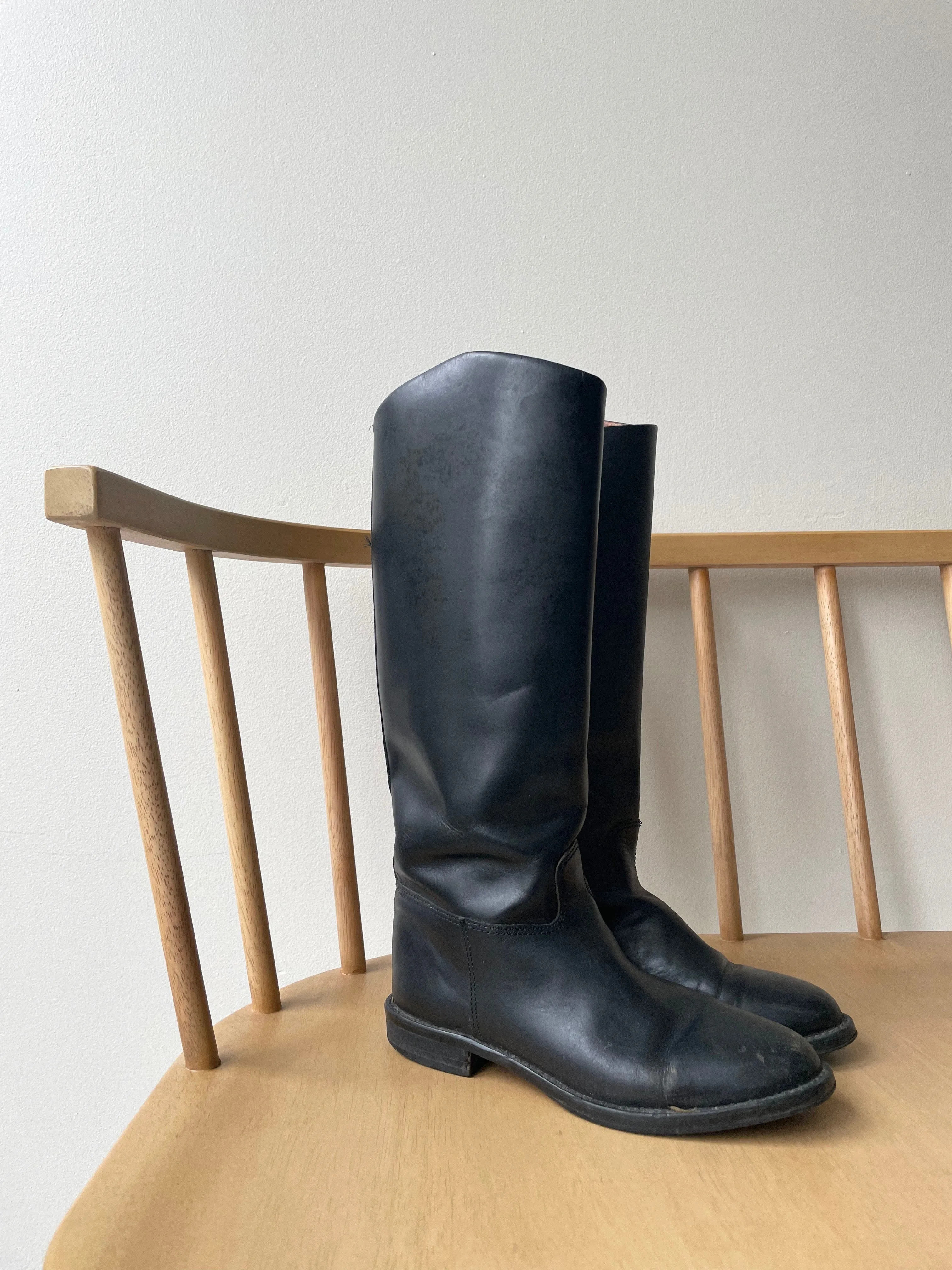 Classic Leather Riding Boot