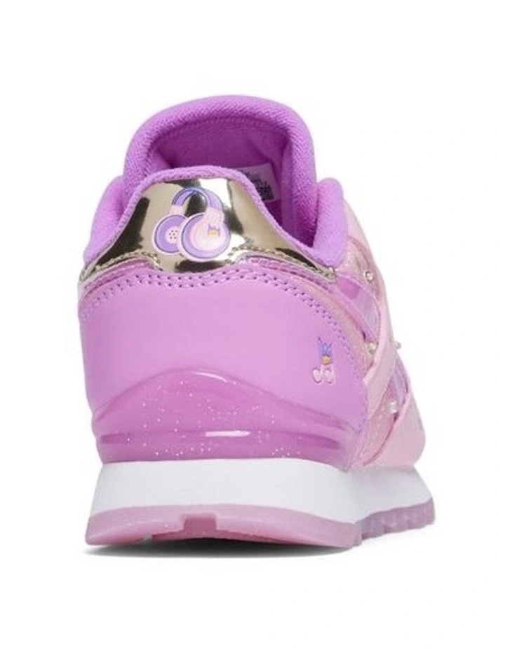 Classic Leather Step N Flash Sneakers in Pink