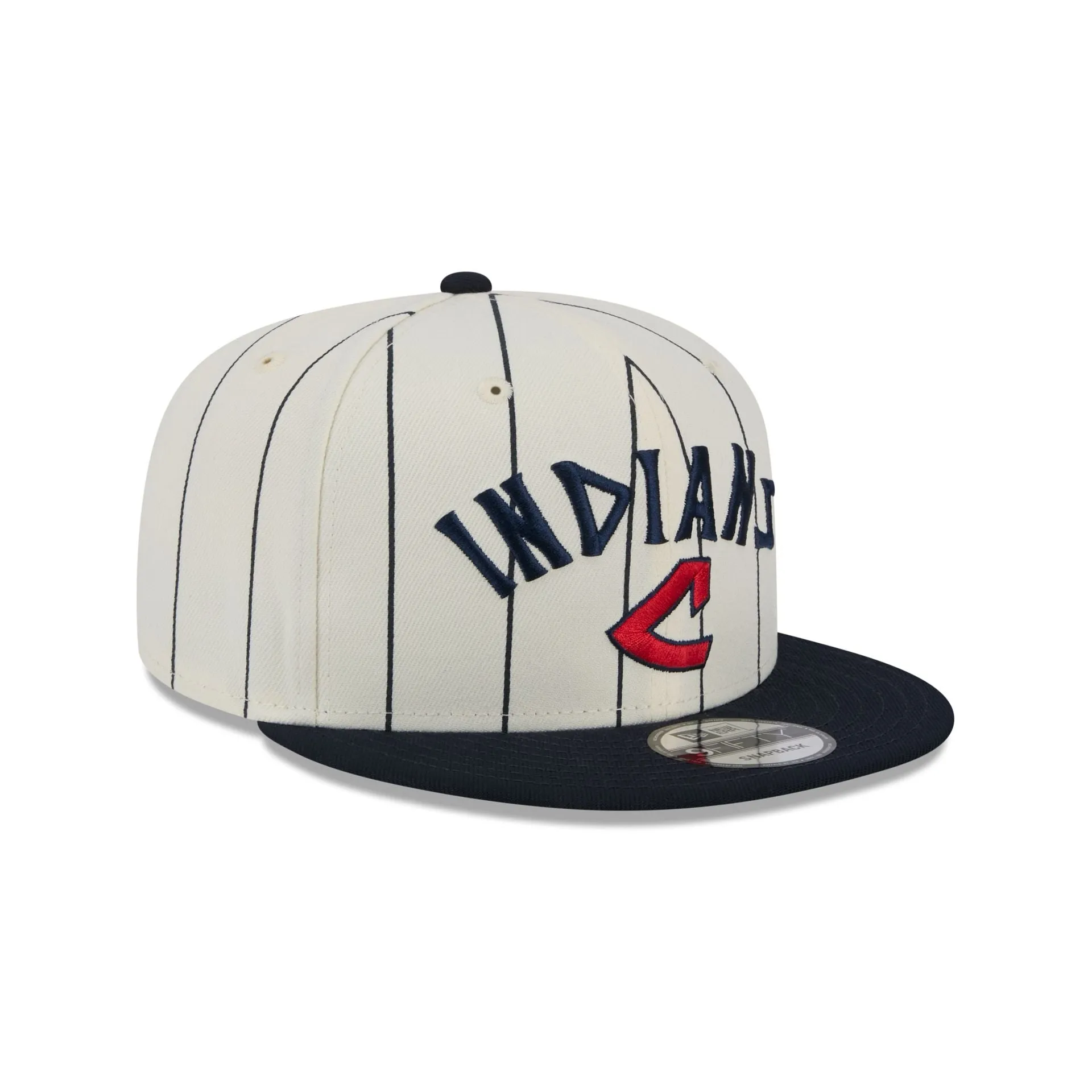 Cleveland Guardians Jersey Pinstripe 9FIFTY Snapback Hat