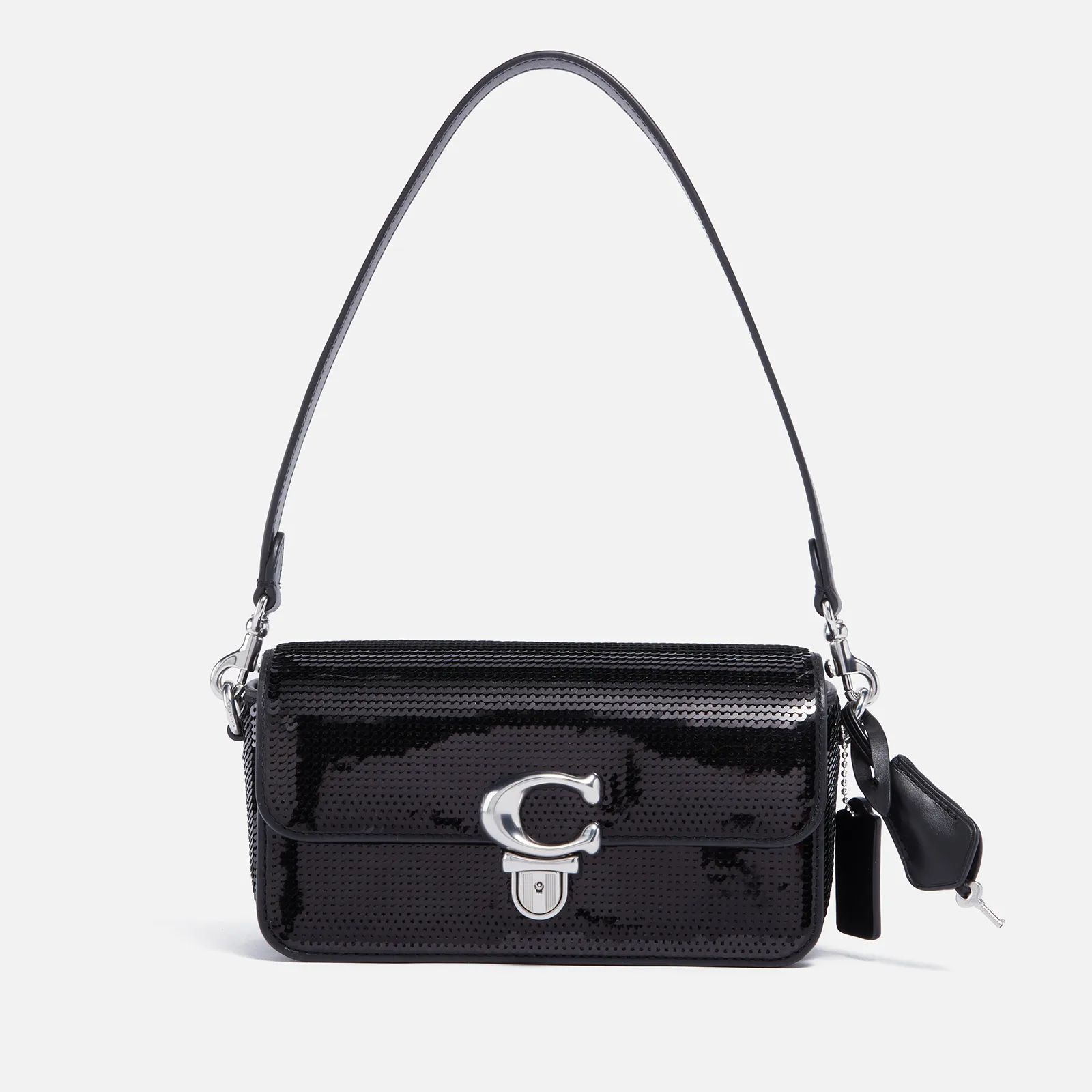 Coach Studio Sequinned Leather Baguette Bag | Coggles