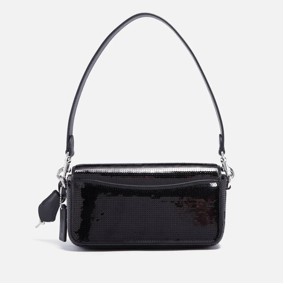 Coach Studio Sequinned Leather Baguette Bag | Coggles