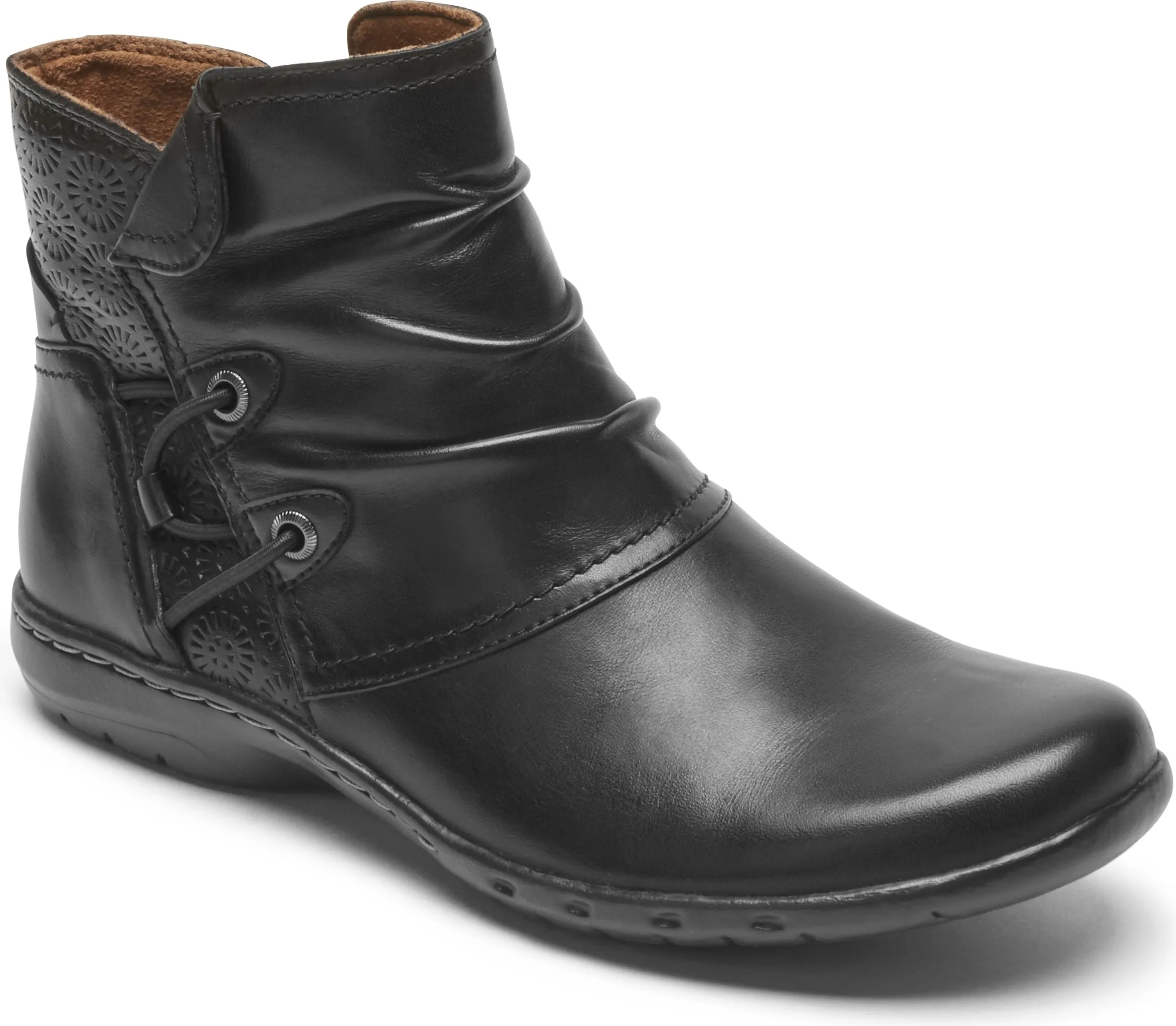 Cobb Hill Penfield Ruch Boot Black - Extra Wide