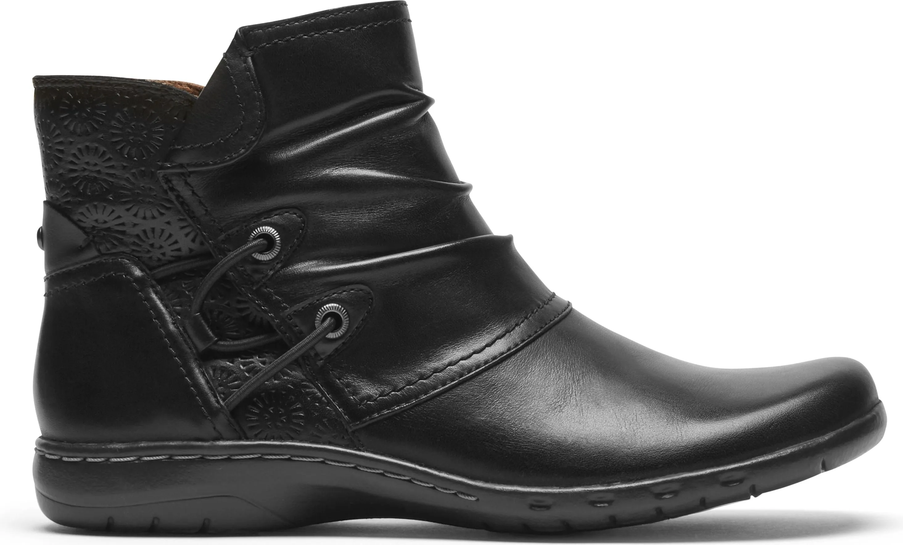 Cobb Hill Penfield Ruch Boot Black - Extra Wide