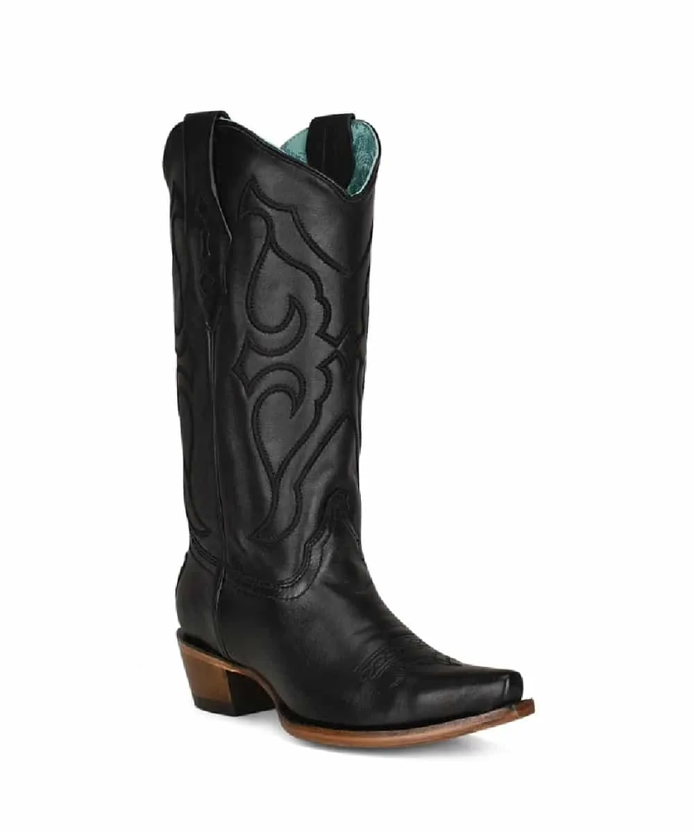 Corral Women's Black Snip Toe Boot