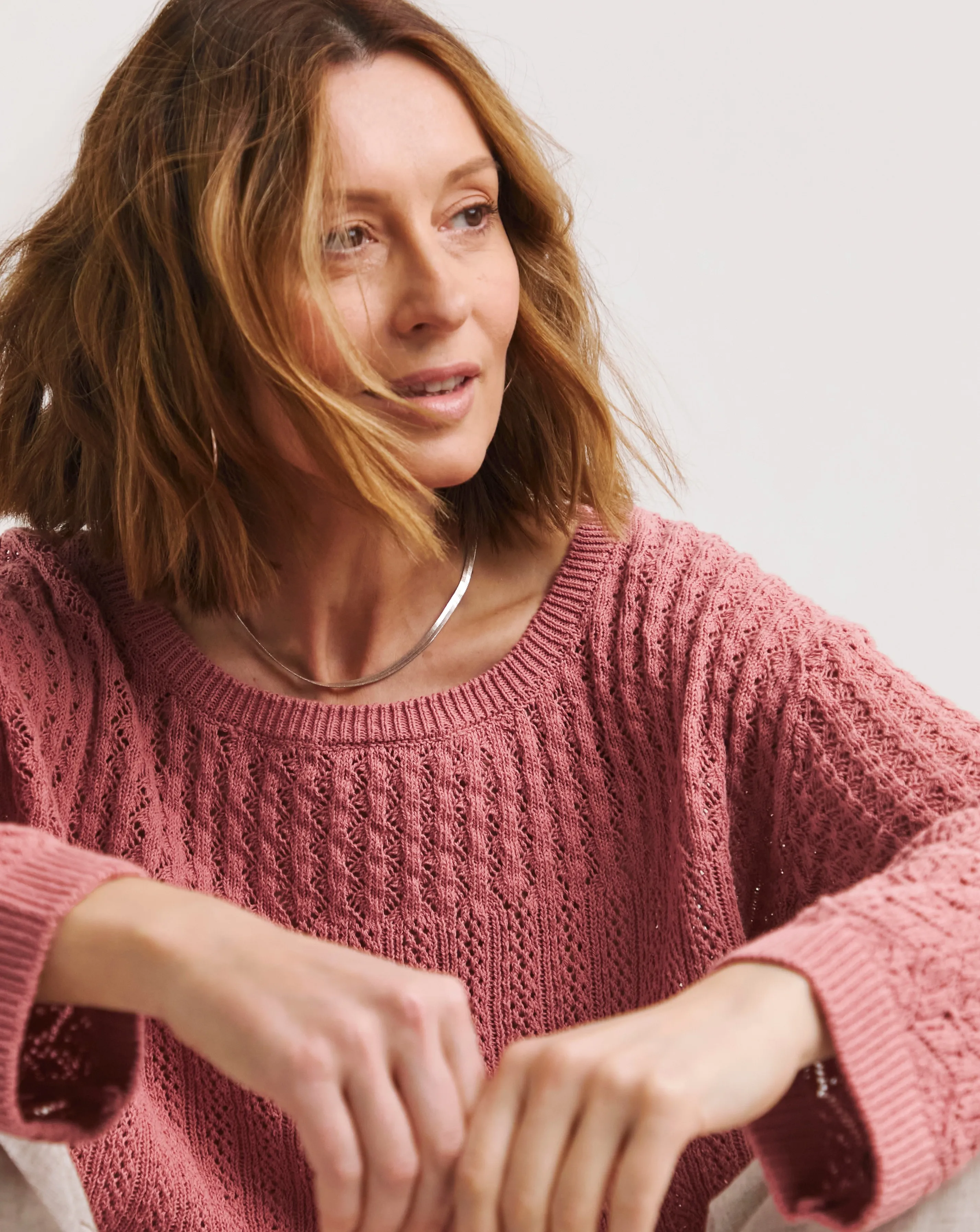 Crochet Long Sleeve Jumper