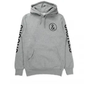 Crooks & Castles C&C Pullover Hooded Sweatshirt (Heather Grey)