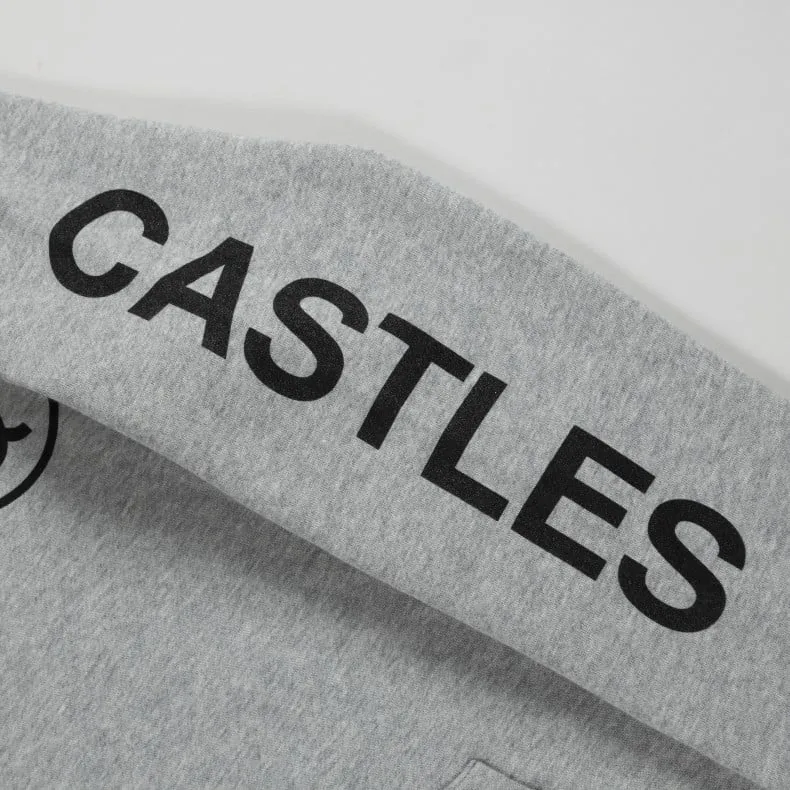 Crooks & Castles C&C Pullover Hooded Sweatshirt (Heather Grey)